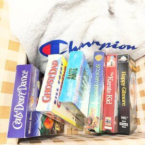 Bundle for Adrianah A - XL Champion Sweatshirt (Youth) and 6 VHS